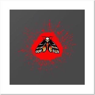 Death Head Moth Posters and Art